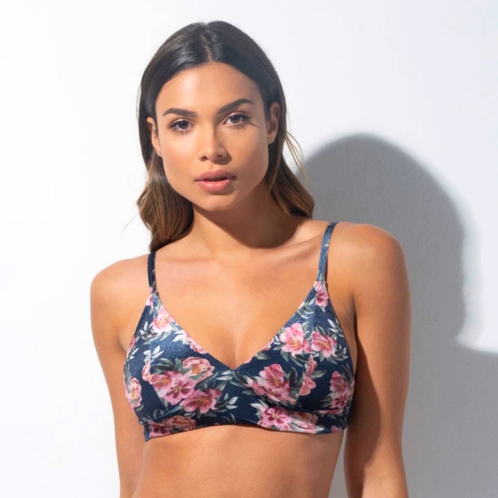 RAD velvet peony top